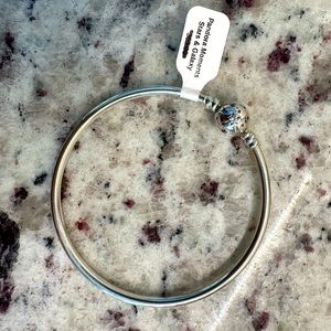 Pandora Moments Stars & Galaxy Bangle Bracelet